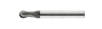 ISB Ball Nose End Mill - 2 Flutes