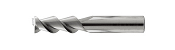 AE5 Square End Mill - 3 Flutes